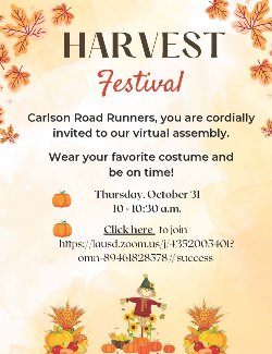 Harvest Festival English Flyer